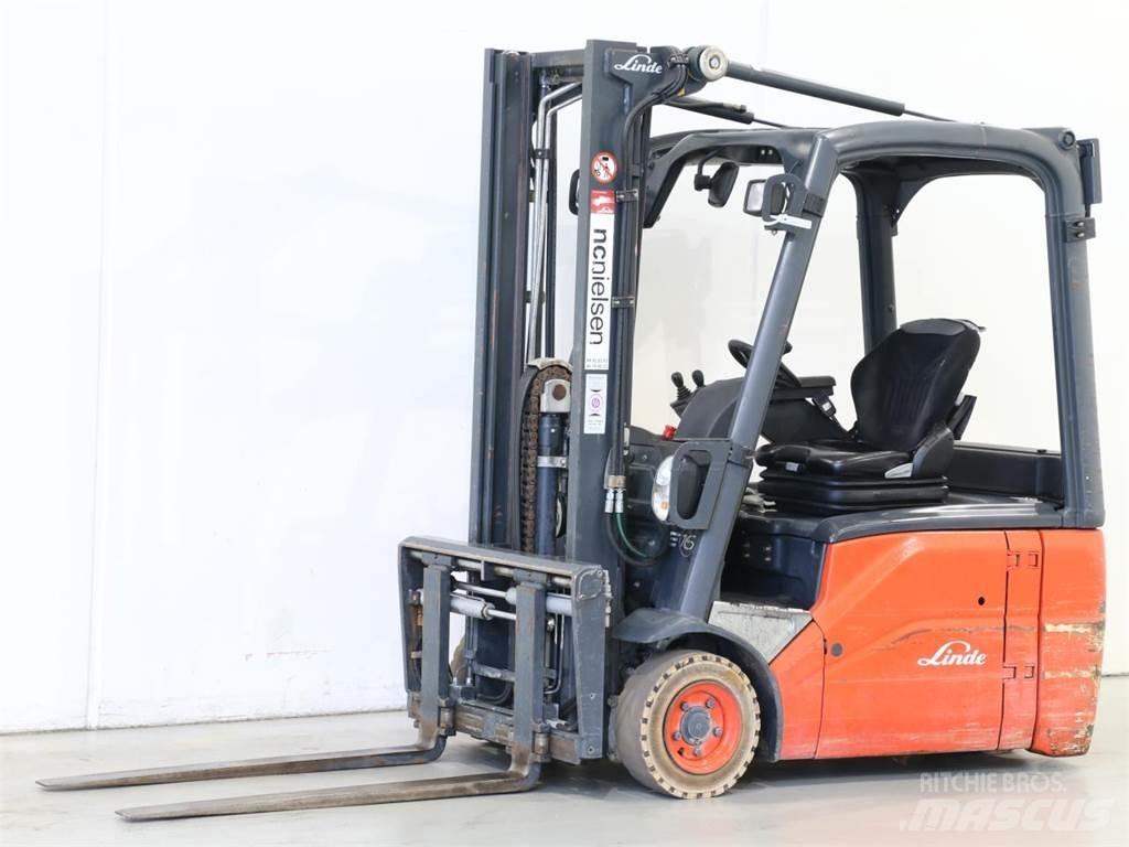 Linde E16/386-01 Elektrische heftrucks