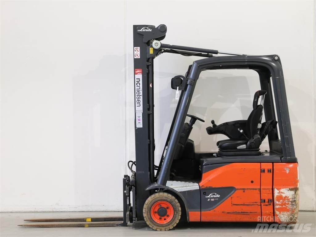 Linde E16/386-02 Elektrische heftrucks