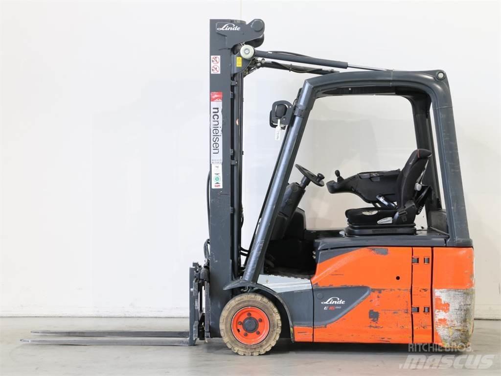 Linde E16/386-02 EVO Elektrische heftrucks