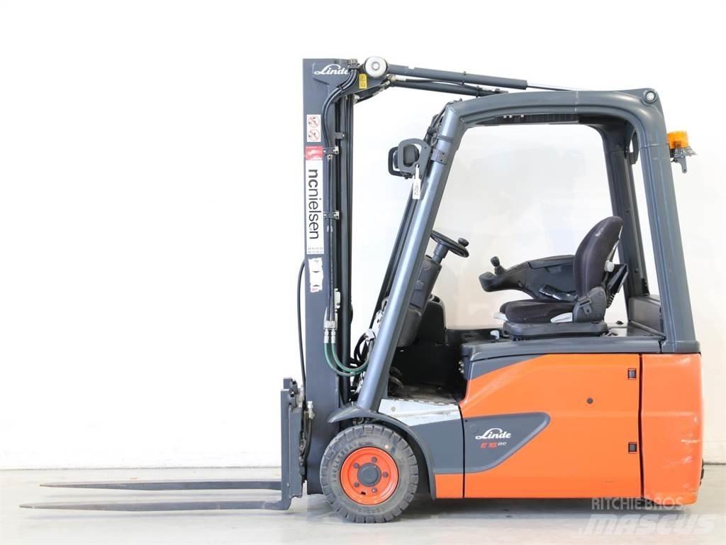 Linde E16/386-02 EVO Elektrische heftrucks