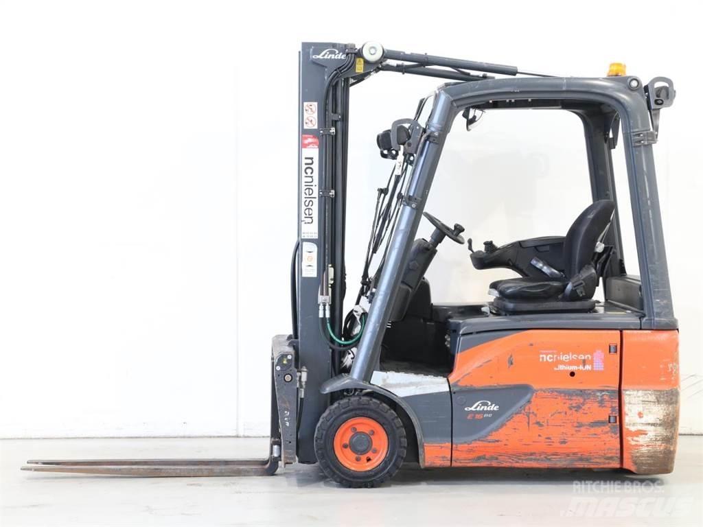 Linde E16/386-02 EVO Elektrische heftrucks