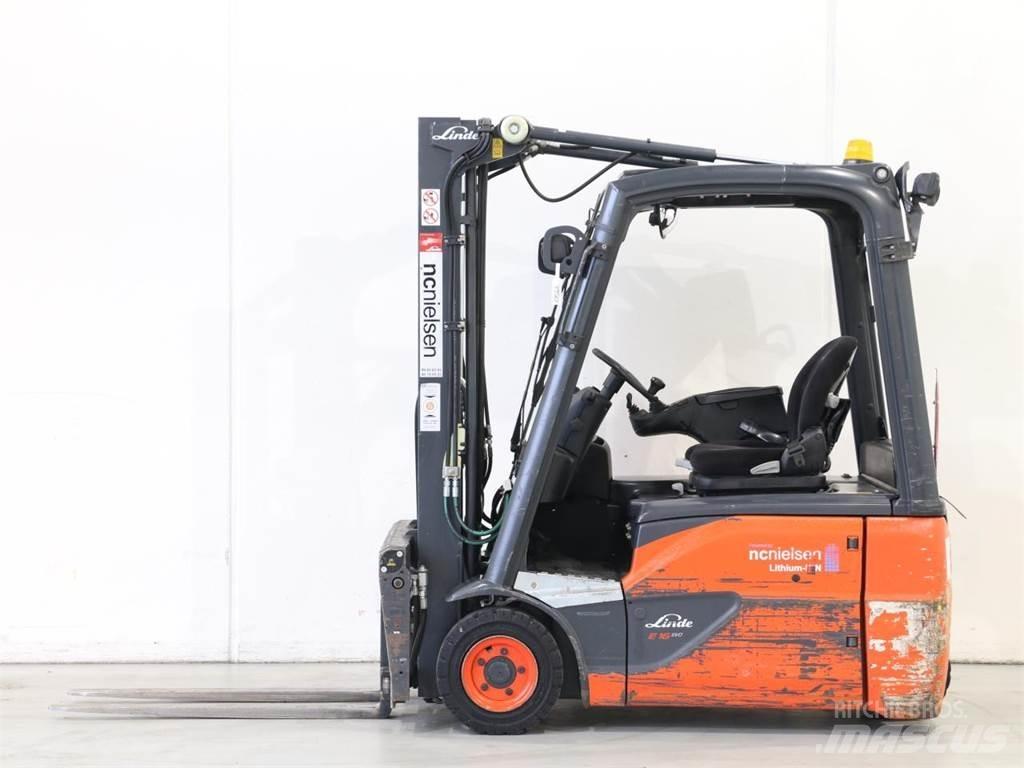 Linde E16/386-02 EVO Elektrische heftrucks