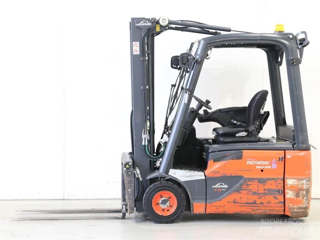 Linde E16/386-02 EVO Elektrische heftrucks