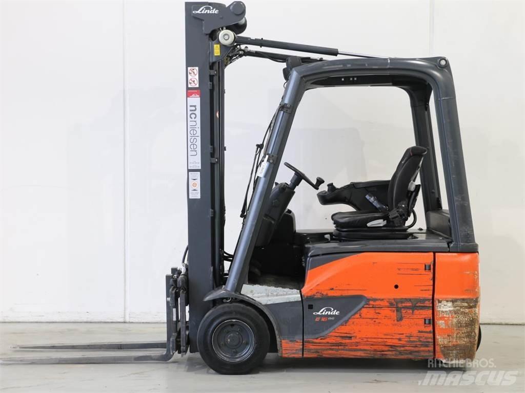 Linde E16/386-02 EVO Elektrische heftrucks