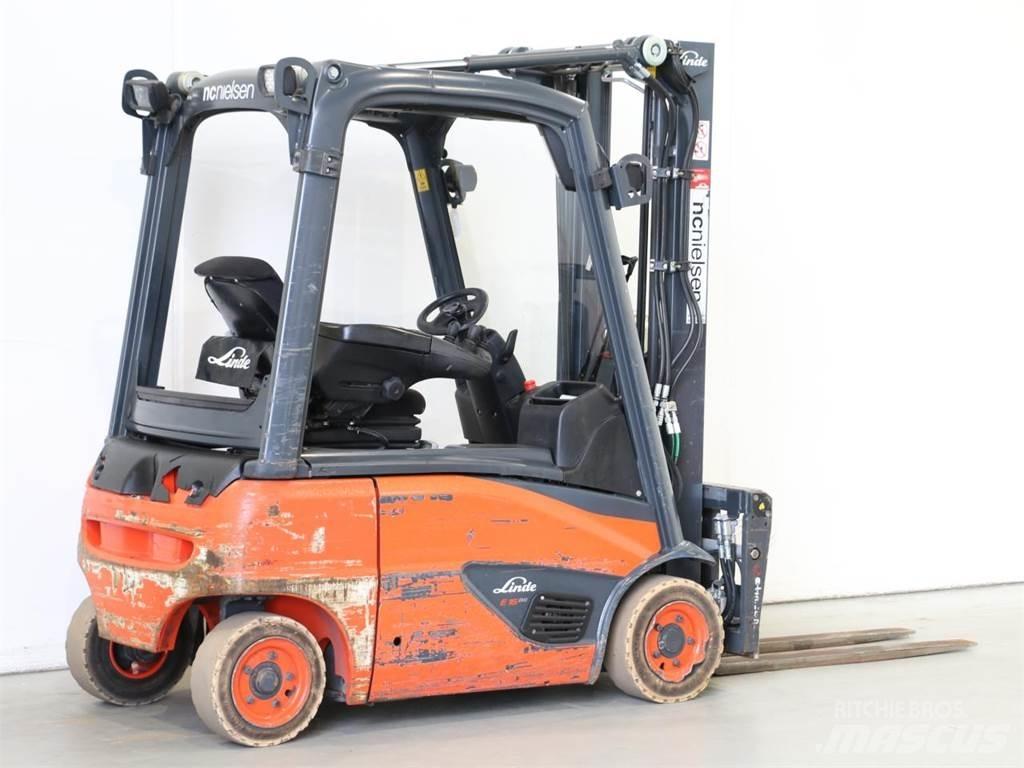 Linde E16P/386-02 Elektrische heftrucks