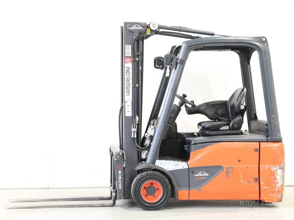 Linde E18/386-02 EVO Elektrische heftrucks