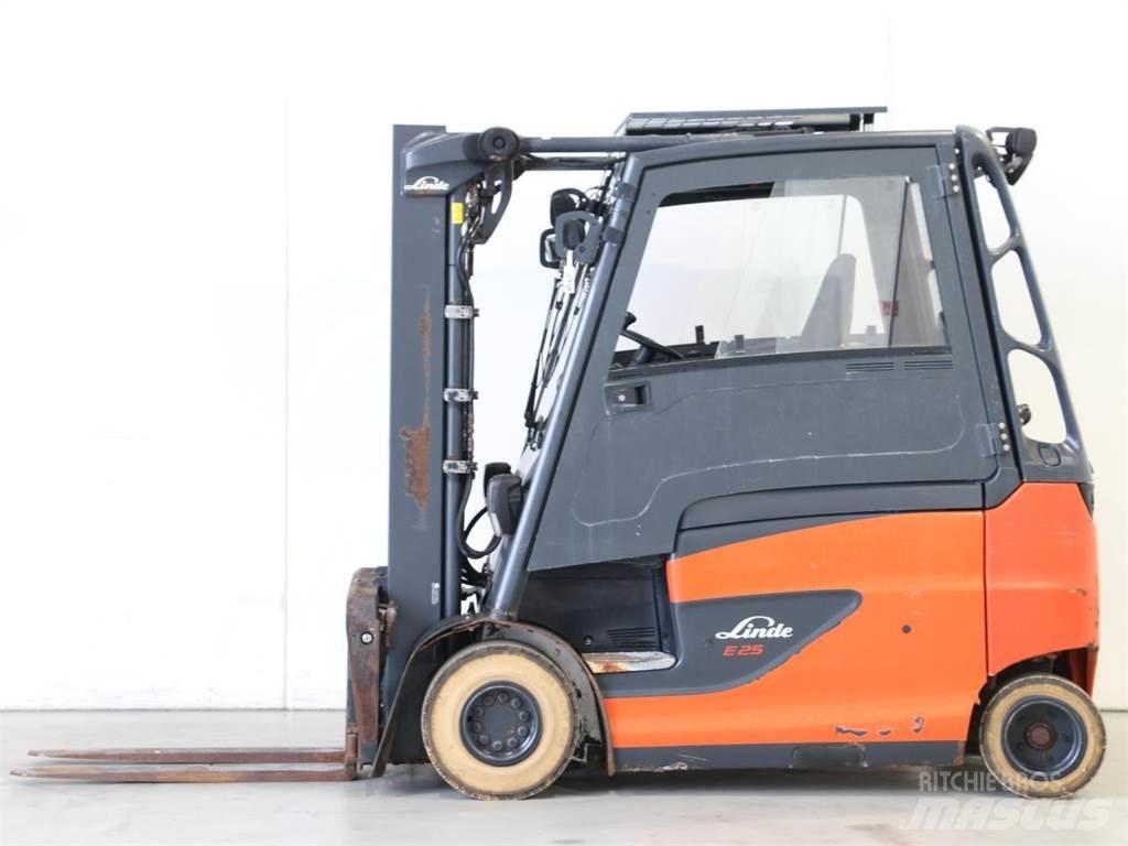 Linde E25/600HL/387 Elektrische heftrucks
