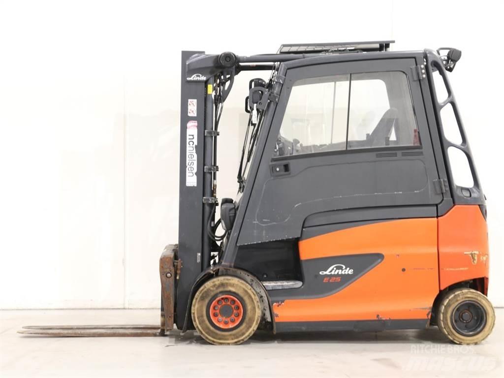 Linde E25/600HL/387 Elektrische heftrucks
