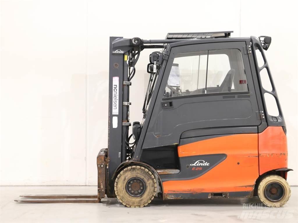 Linde E25/600HL/387 Elektrische heftrucks