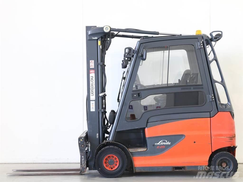 Linde E25/600HL/387 Elektrische heftrucks