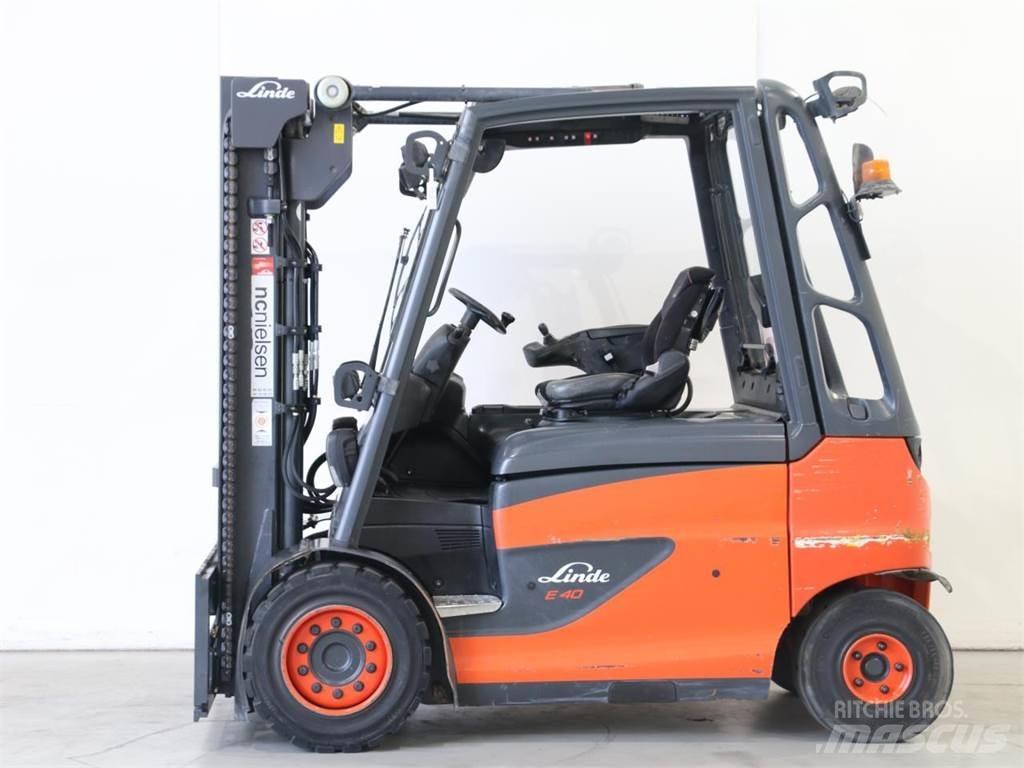 Linde E40/600H/388 Elektrische heftrucks