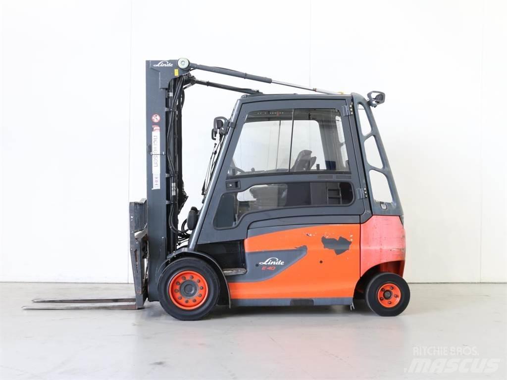 Linde E40/600HL/388 Elektrische heftrucks