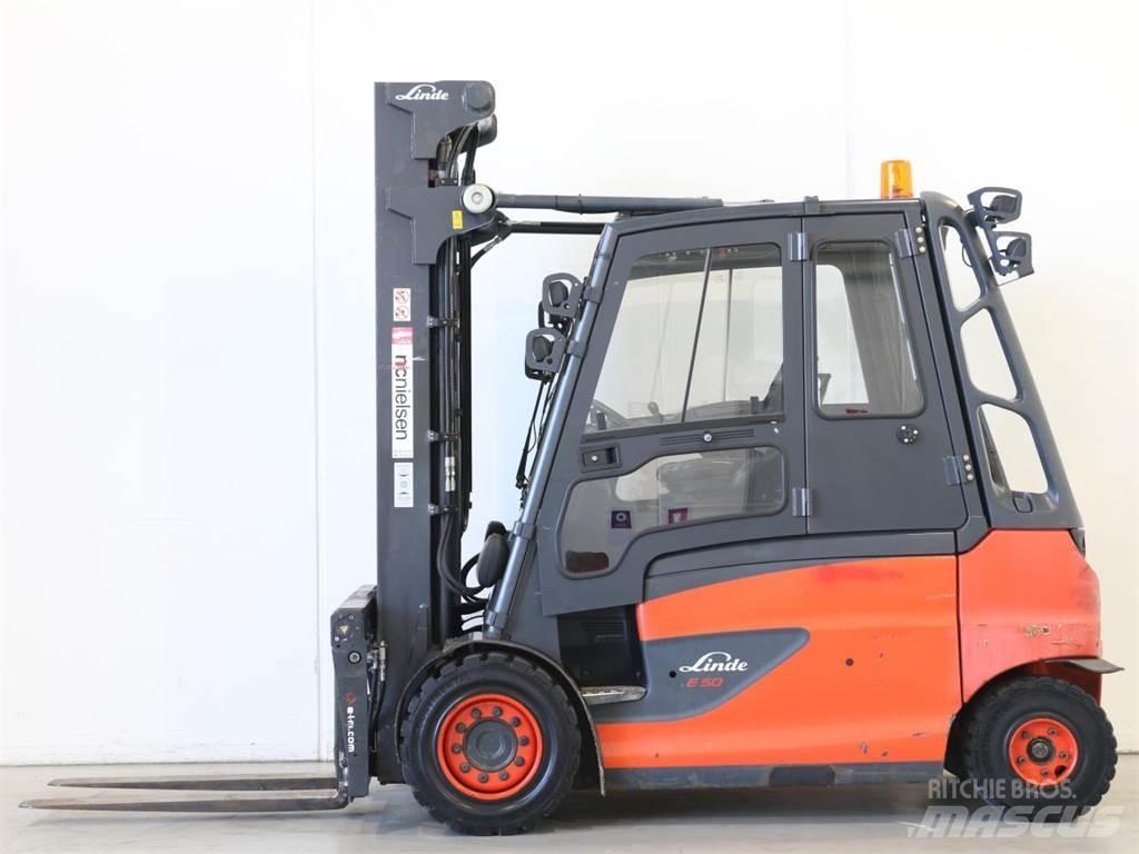 Linde E50/600HL/388 Elektrische heftrucks
