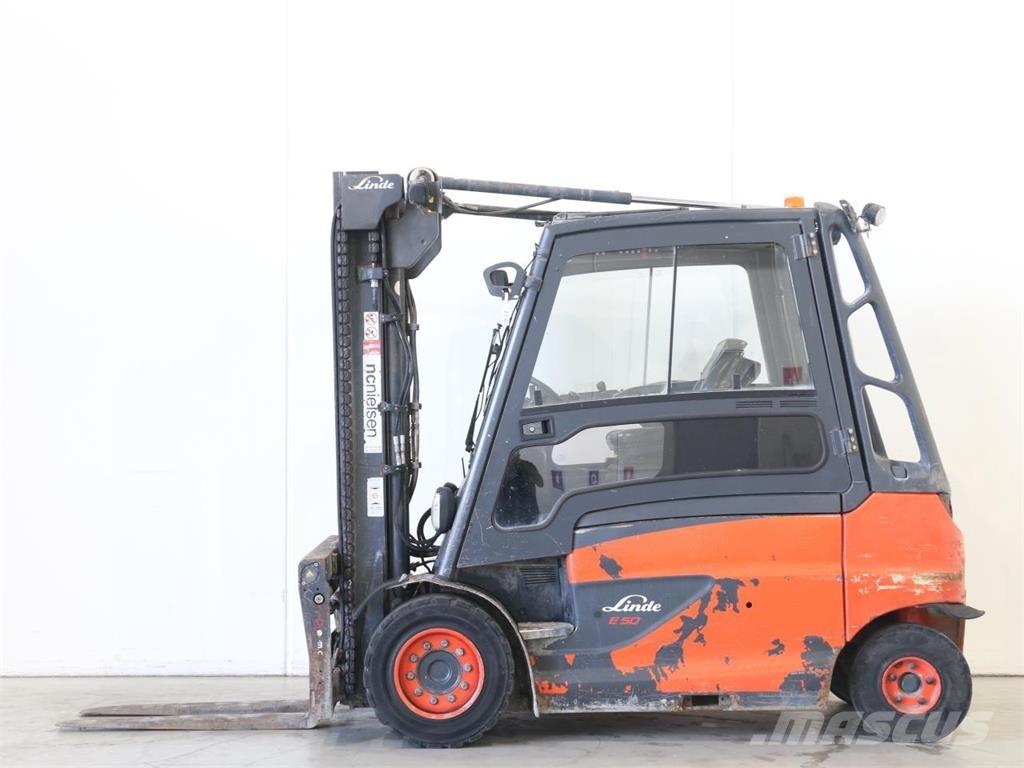 Linde E50/600HL/388 Elektrische heftrucks