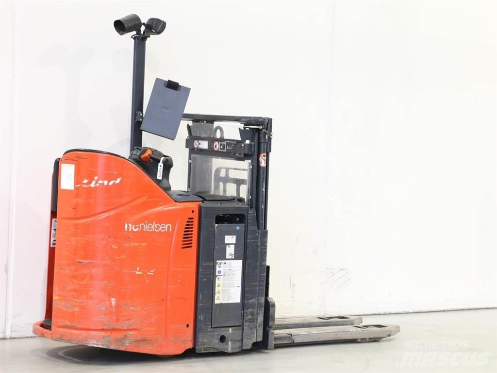 Linde L12LSP/133 Meeloop stapelaar