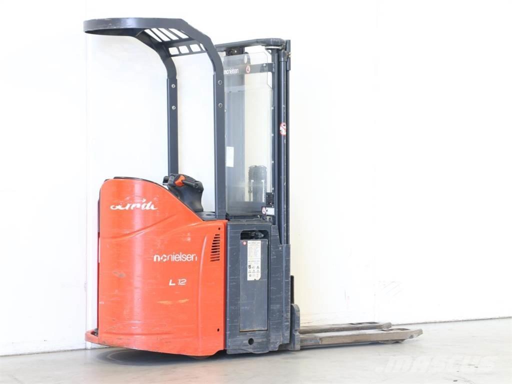 Linde L12LSP/133 Meeloop stapelaar
