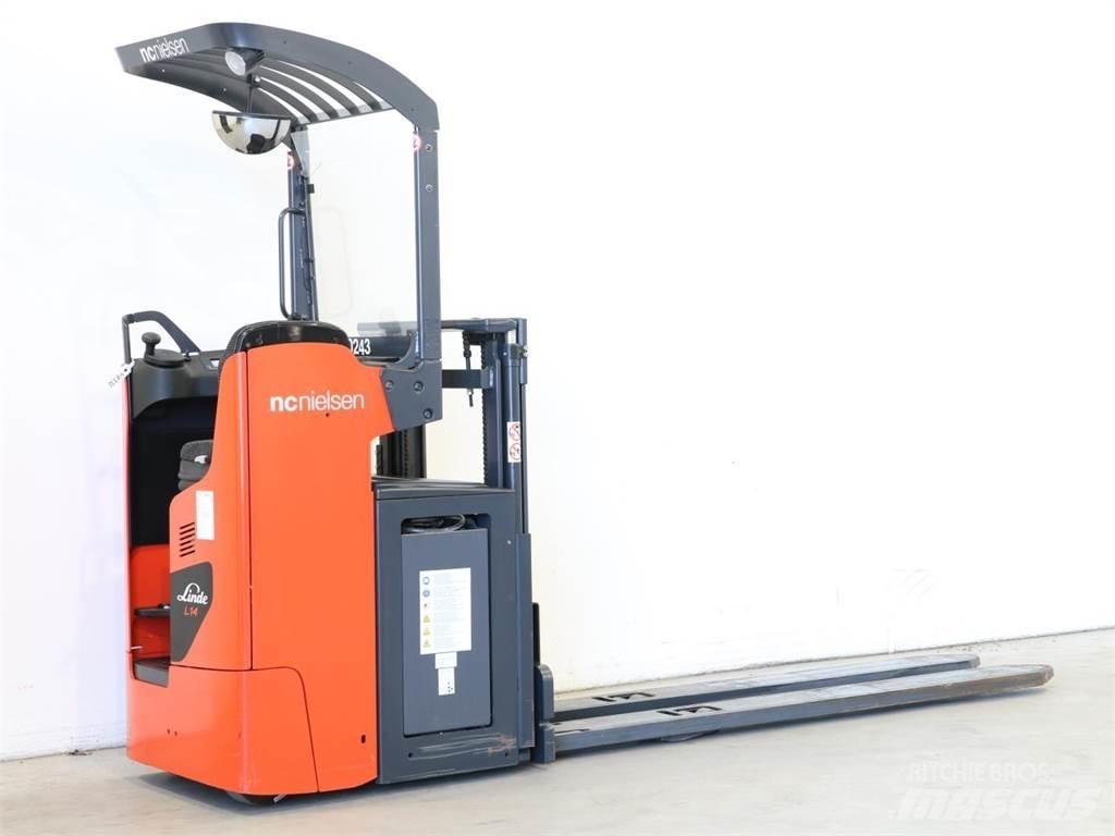 Linde L14R/1174 Meeloop stapelaar