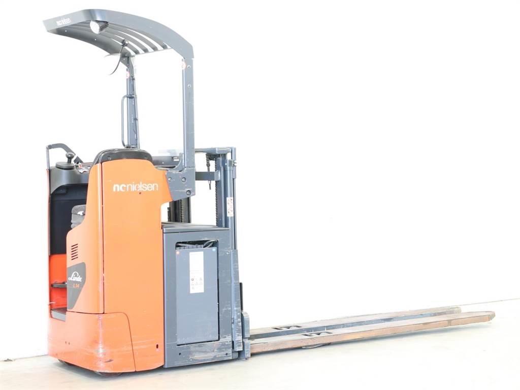 Linde L14R/1174 Meeloop stapelaar