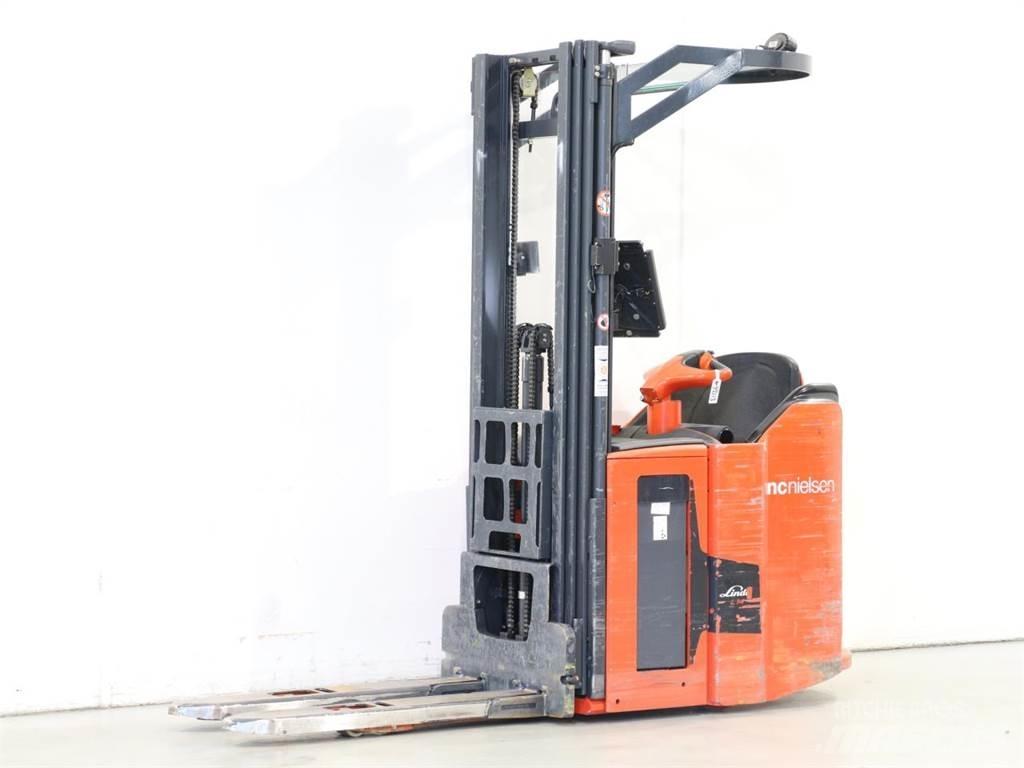 Linde L14SP/1173 Meeloop stapelaar