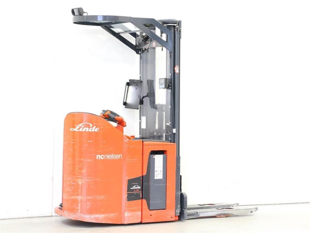 Linde L14SP/1173 Meeloop stapelaar