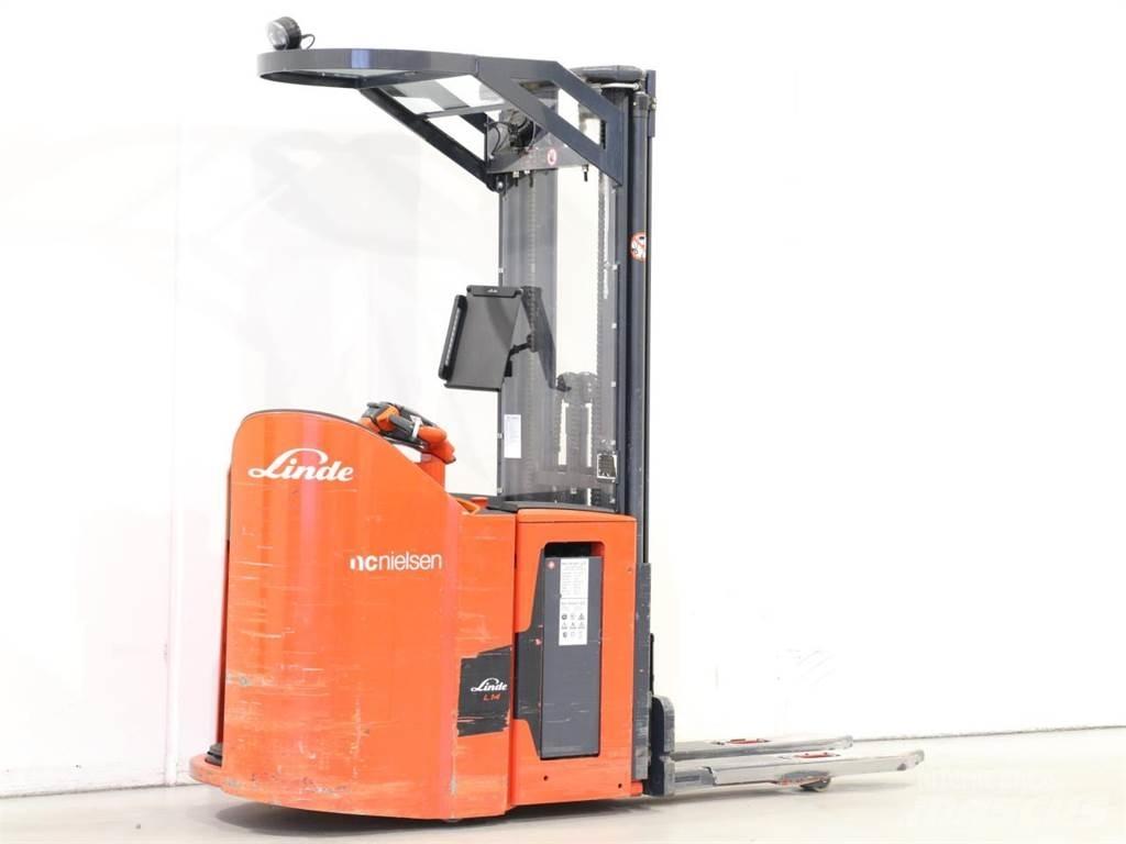 Linde L14SP/1173 Meeloop stapelaar