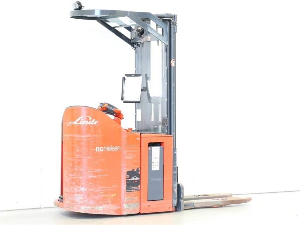 Linde L14SP/1173 Meeloop stapelaar