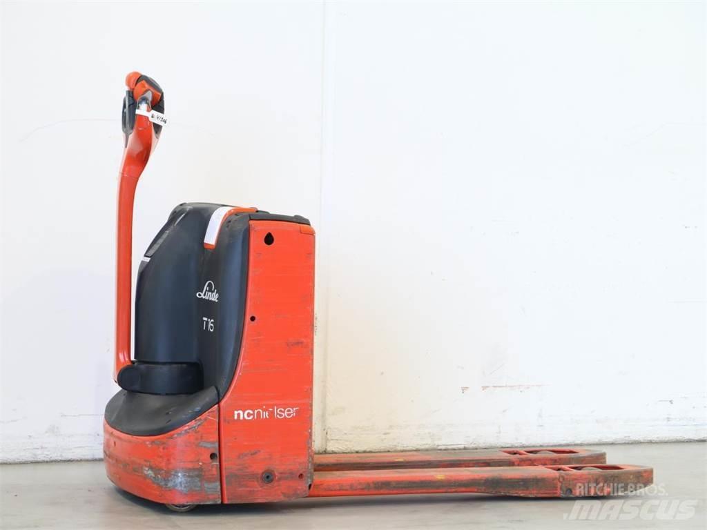 Linde T16/1152 Meeloop stapelaar