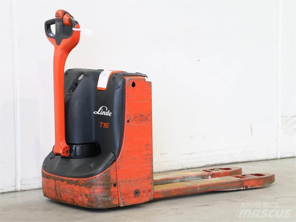 Linde T16/1152 Meeloop stapelaar