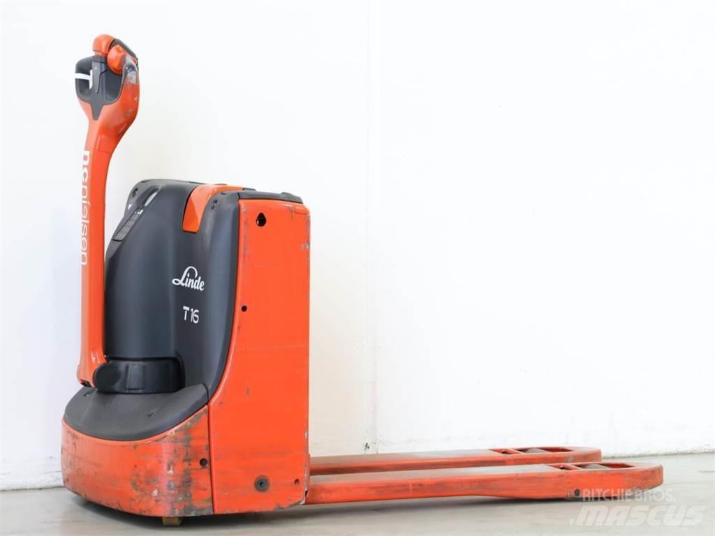 Linde T16/1152 Meeloop stapelaar