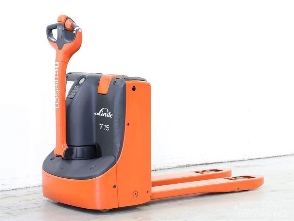 Linde T16/1152 Meeloop stapelaar