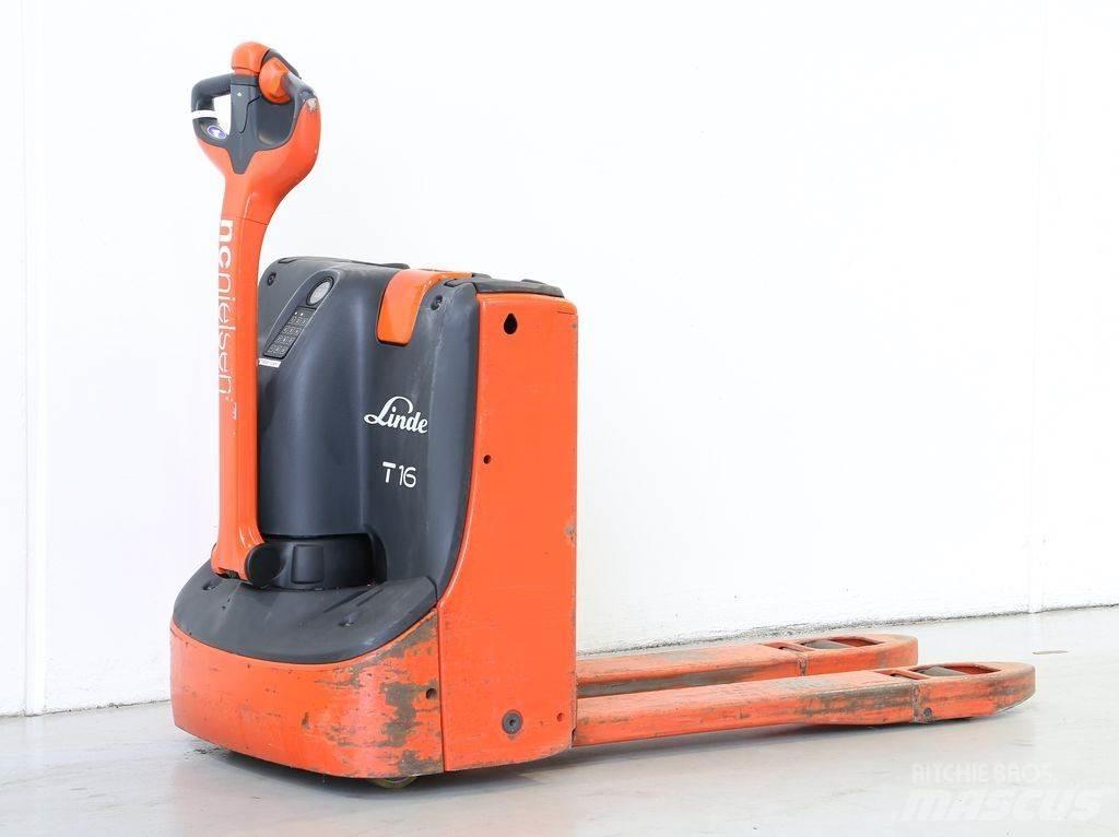 Linde T16/1152 Meeloop stapelaar