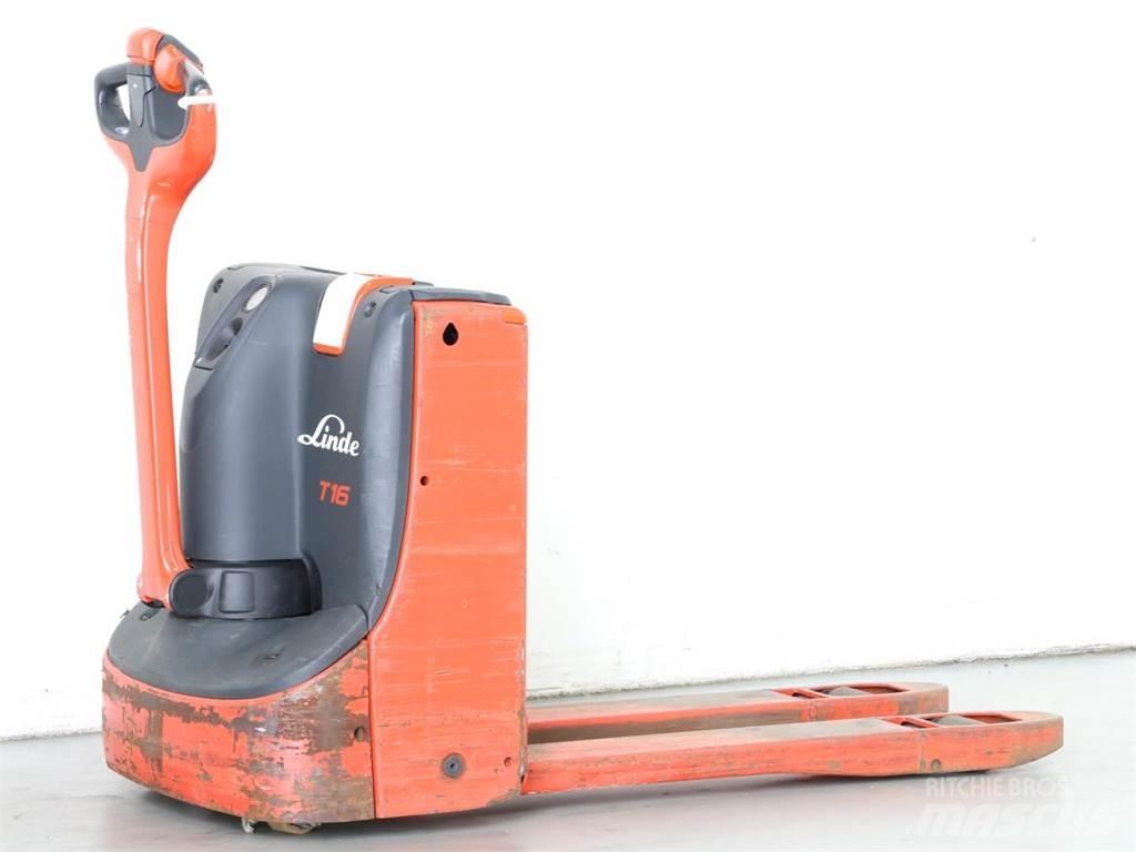 Linde T16/1152 Meeloop stapelaar