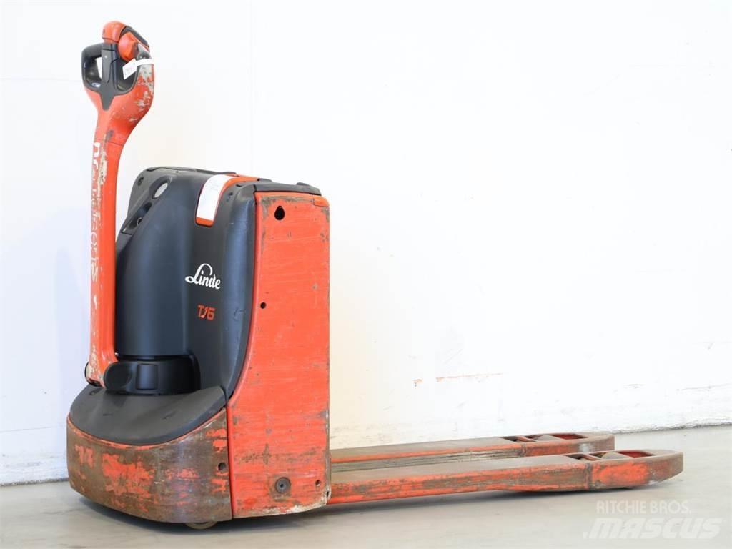 Linde T16/1152 Meeloop stapelaar