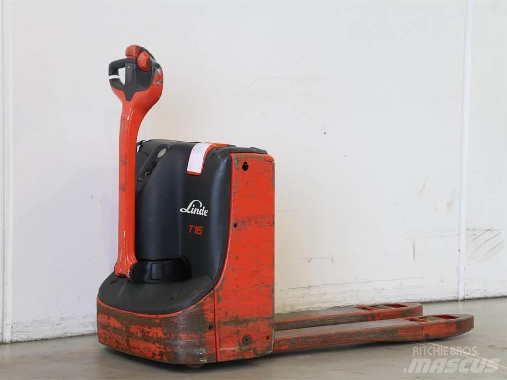 Linde T16/1152 Meeloop stapelaar