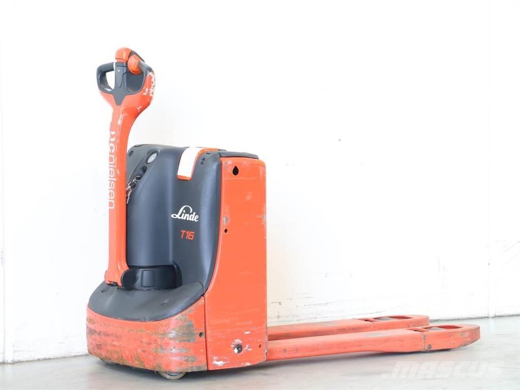 Linde T16/1152 Meeloop stapelaar