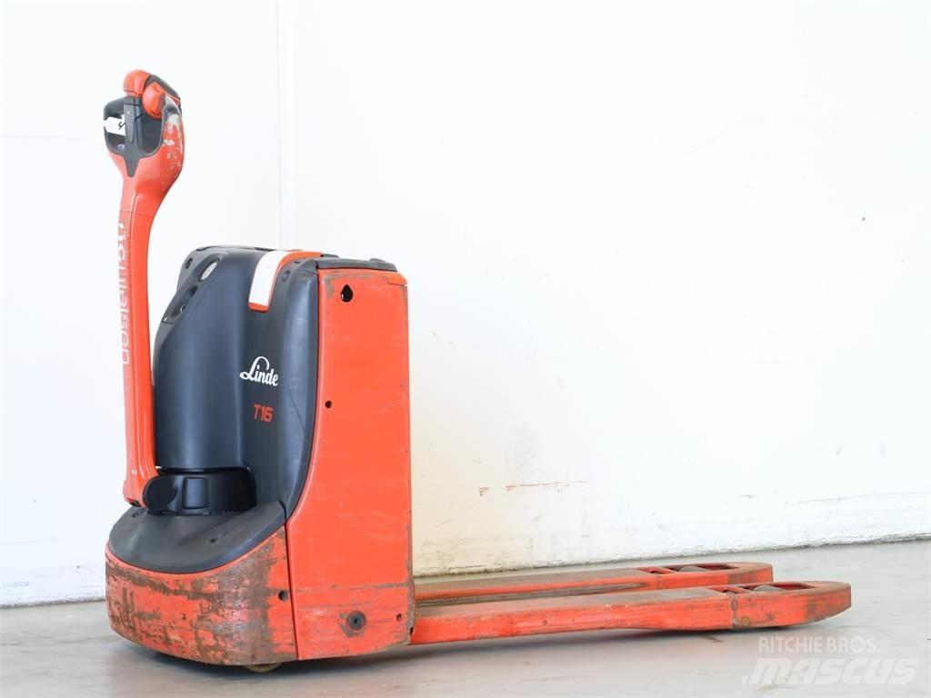 Linde T16/1152 Meeloop stapelaar