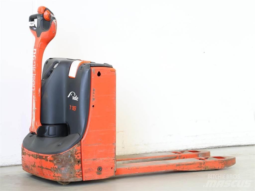 Linde T16/1152 Meeloop stapelaar