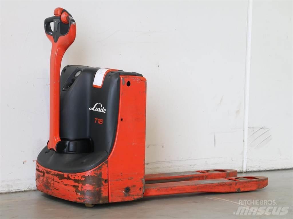Linde T16/1152 Meeloop stapelaar