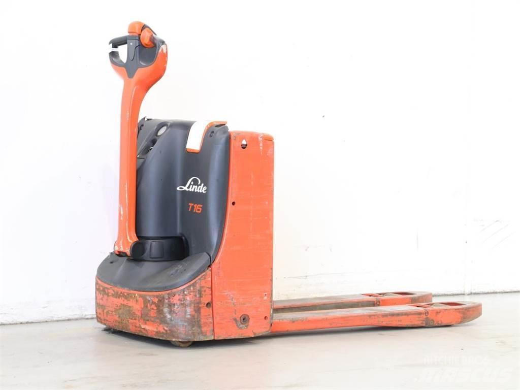 Linde T16/1152 Meeloop stapelaar