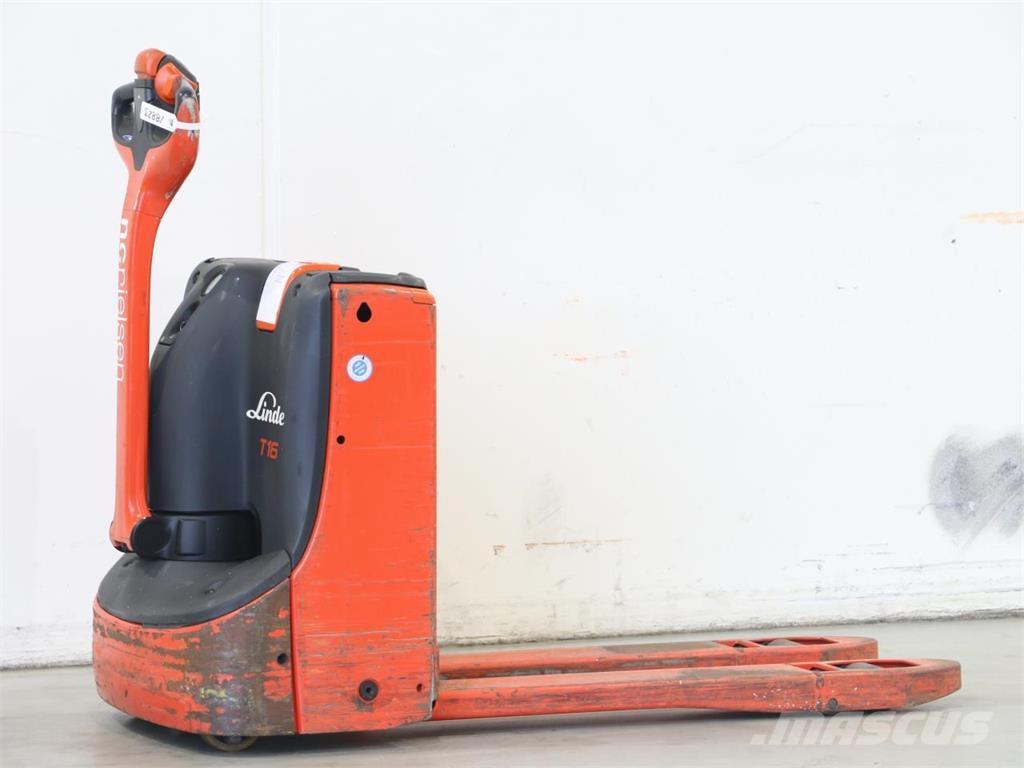 Linde T16/1152 Meeloop stapelaar