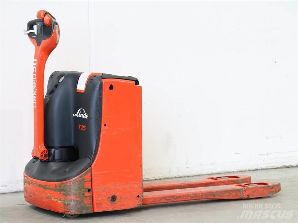 Linde T16/1152 Meeloop stapelaar