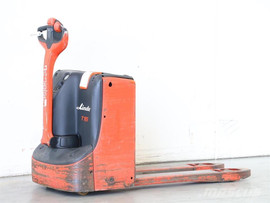 Linde T16/1152 Meeloop stapelaar