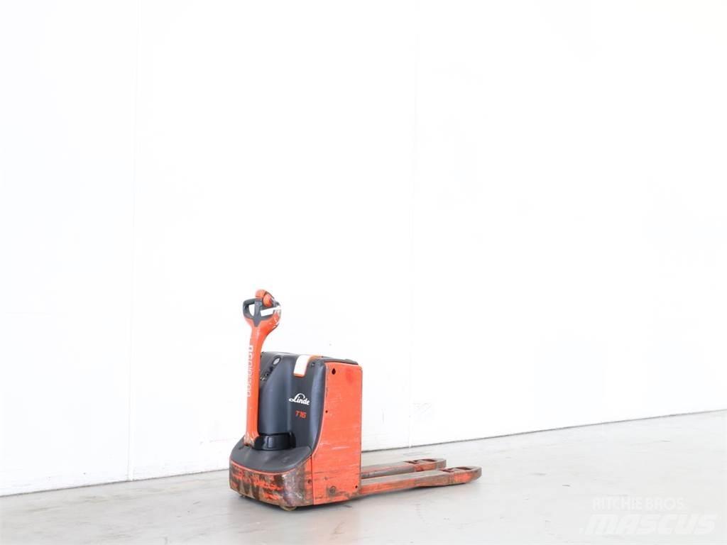 Linde T16/1152 Meeloop stapelaar