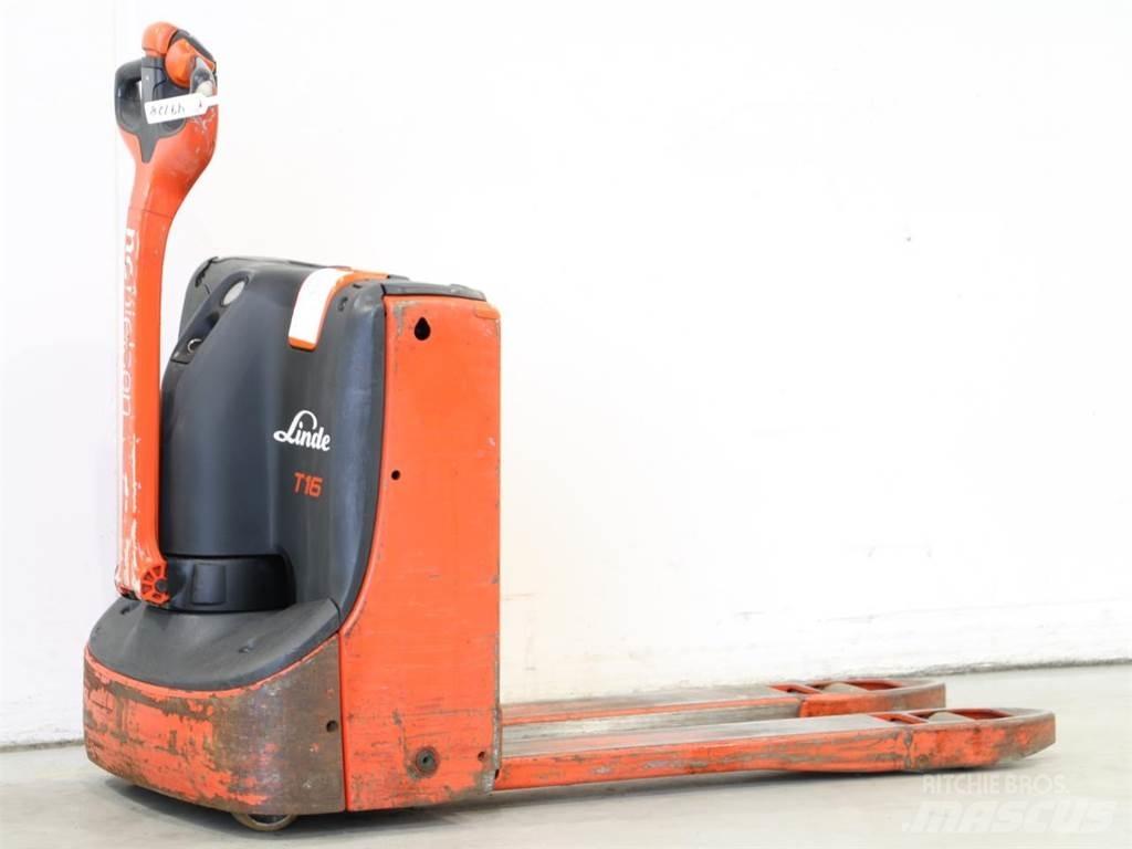 Linde T16/1152 Meeloop stapelaar