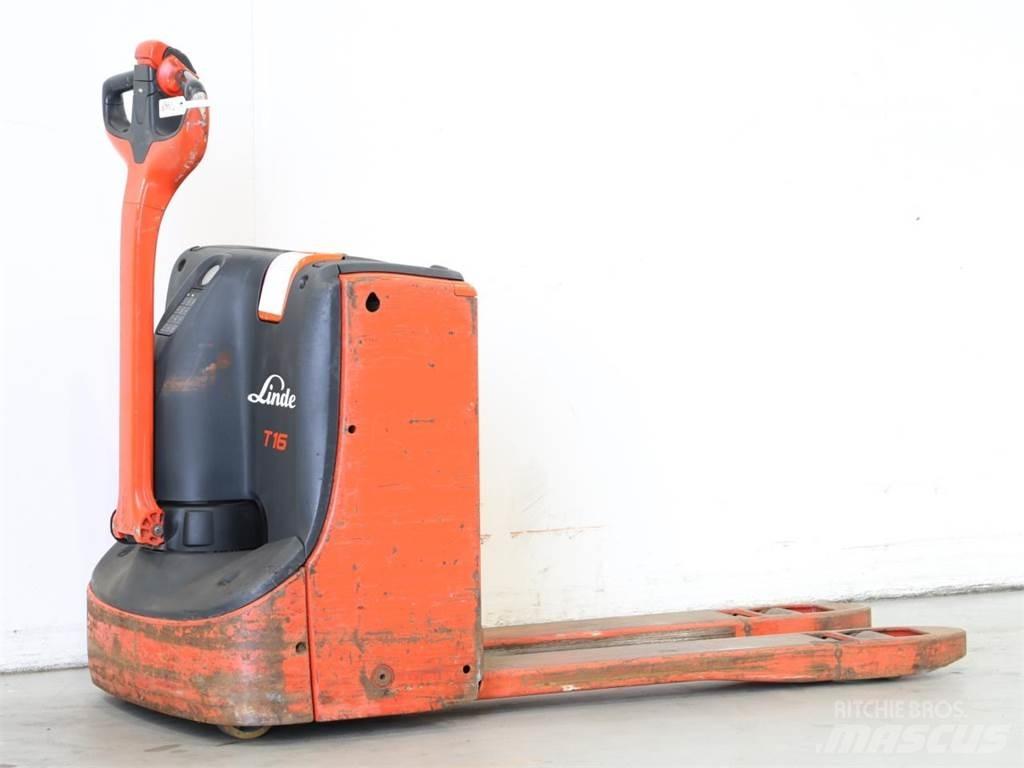 Linde T16/1152 Meeloop stapelaar