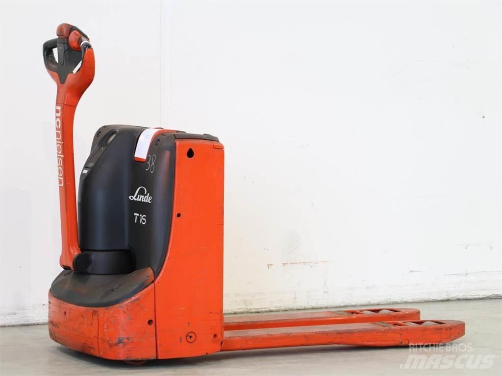Linde T16/1152 Meeloop stapelaar