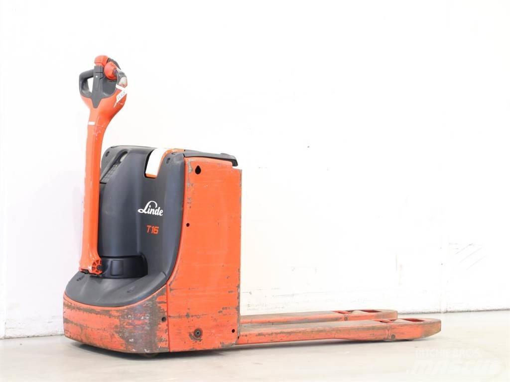 Linde T16/1152 Meeloop stapelaar