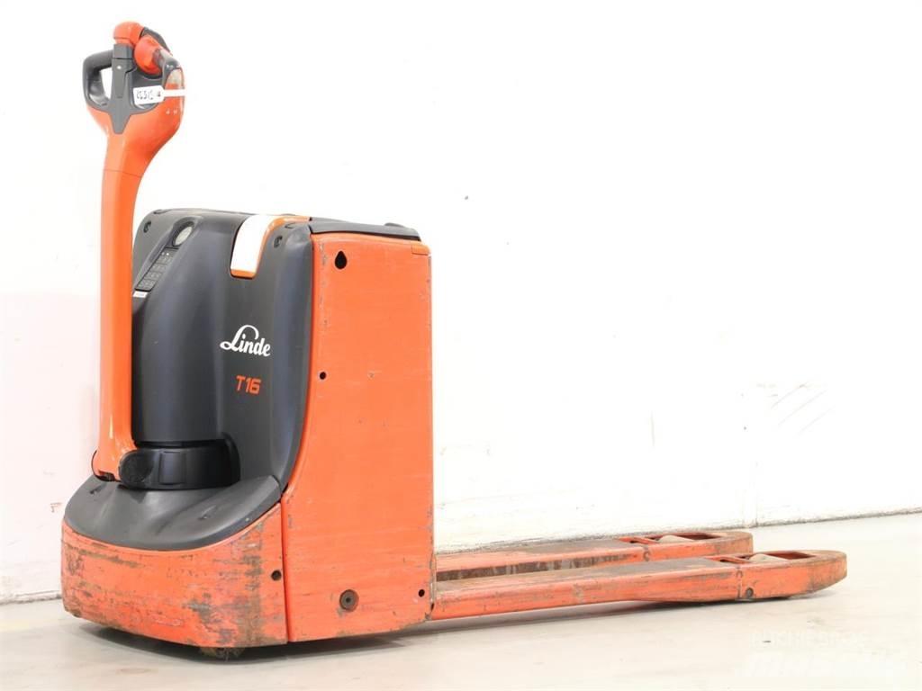 Linde T16/1152 Meeloop stapelaar