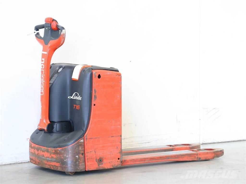 Linde T16/1152 Meeloop stapelaar