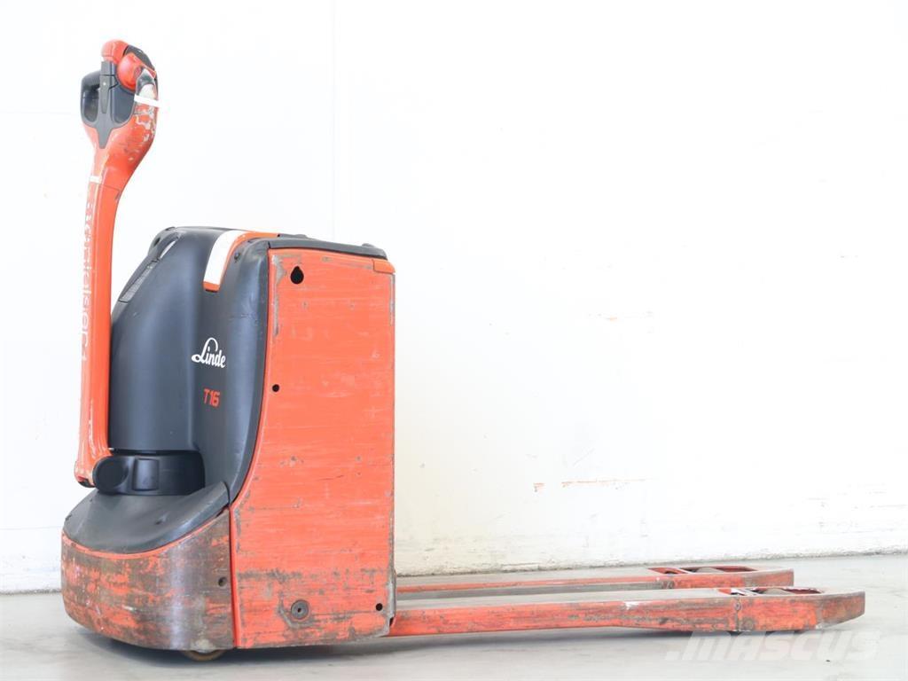 Linde T16/1152 Meeloop stapelaar